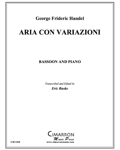 Aria con Variazioni (from 'Harpsichord Suite No. 5') — 亨德尔
