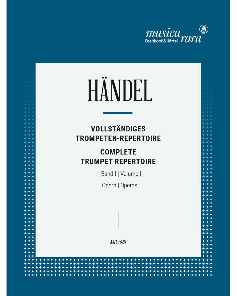 Complete Trumpet Repertoire, Vol. 1: Operas — 亨德尔