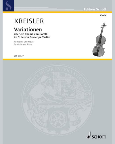Variations on a Theme by Corelli in F major — 克莱斯勒