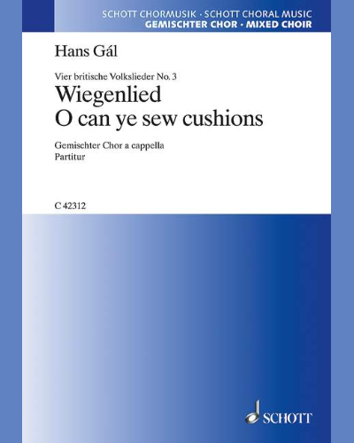 4 British Folk Songs — Hans Gál