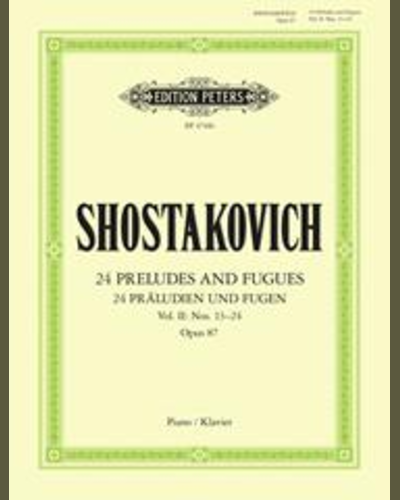 24 Preludes & Fugues Op.87 Vol.2 — Dmitri Shostakovich