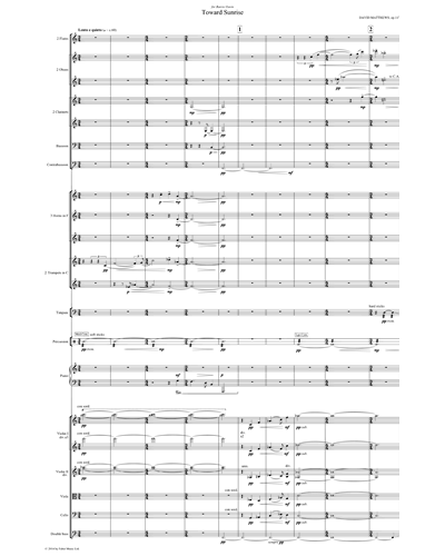 Toward Sunrise, op. 117 — David Matthews