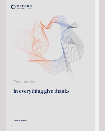 In everything give thanks — Gary Hallquist