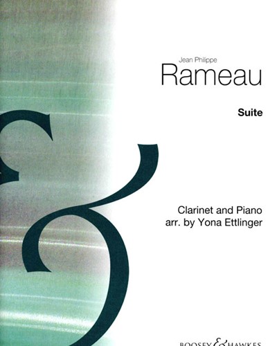 Suite for Clarinet and Piano — Jean-Philippe Rameau