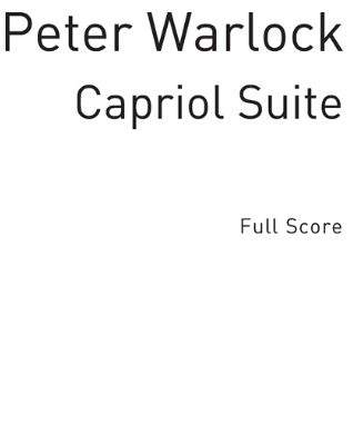 Capriol Suite — Peter Warlock