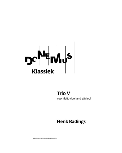 Trio No. 5 — Henk Badings