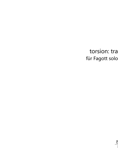 torsion: transparent variation — 奥尔加·诺伊维特
