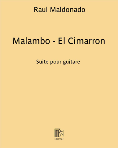 Malambo - El Cimarron (extrait de "Pampa") — Raul Maldonado