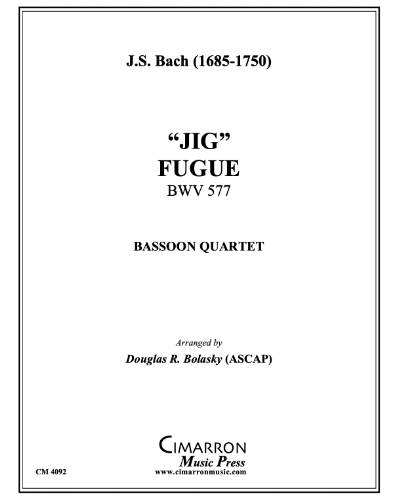 Jig Fugue, BWV 577 — 巴赫