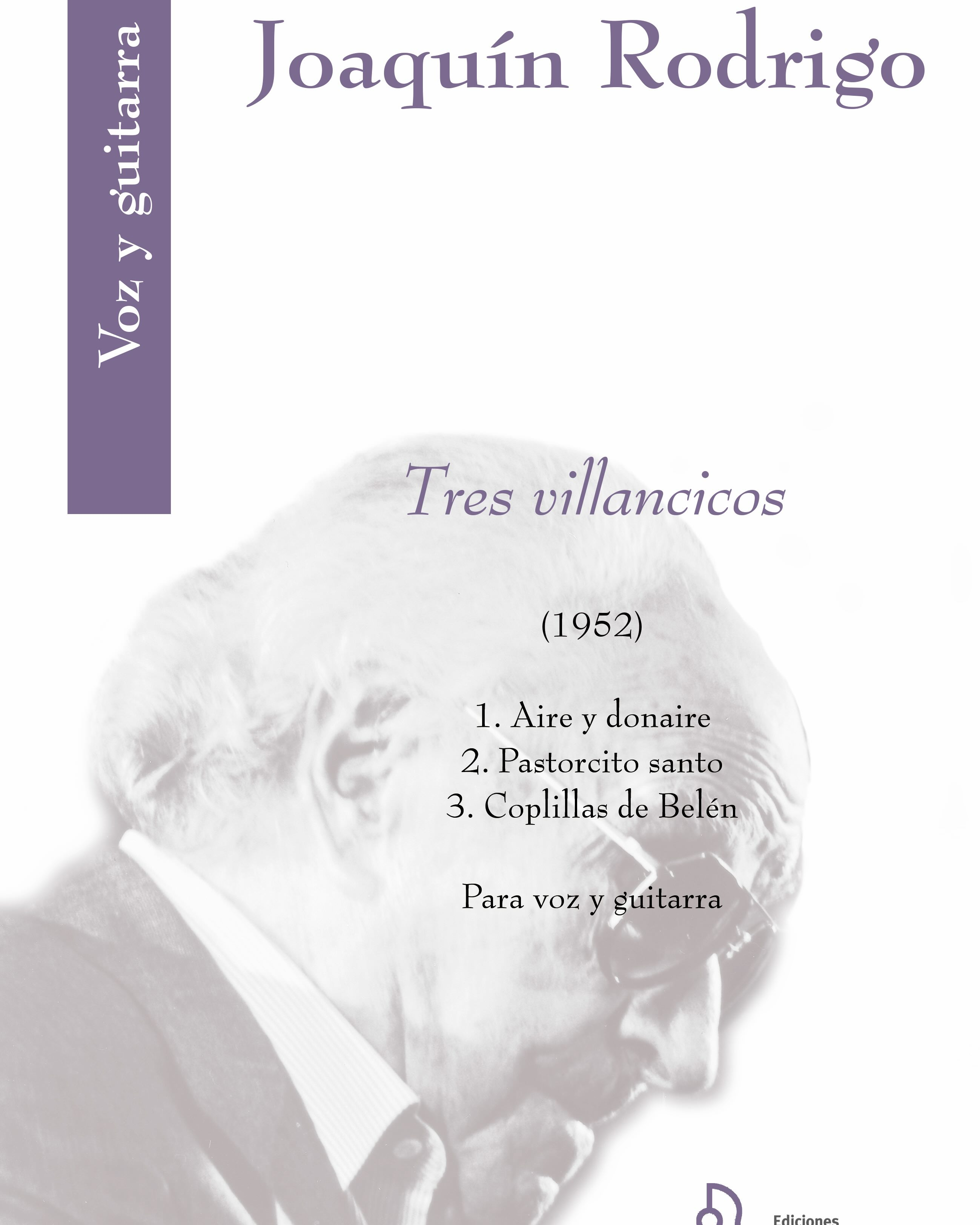 Tres villancicos — 罗德里戈