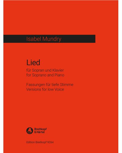 Lied — Isabel Mundry