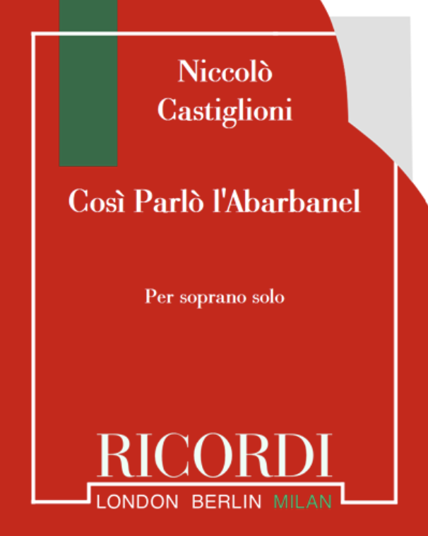 Così Parlò l'Abarbanel — Niccolò Castiglioni