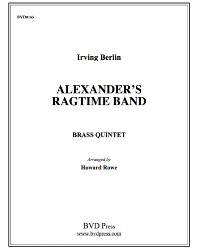 Alexander's Ragtime Band — 欧文·柏林