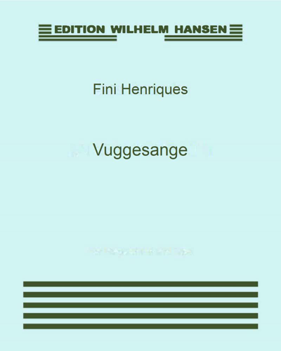 Vuggesange — Fini Henriques
