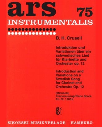 Introduction and Variations on a Swedish Song, op. 12 — Bernhard Crusell