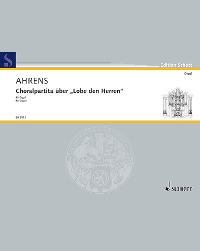 Choralpartita über "Lobe den Herren" — Joseph Ahrens