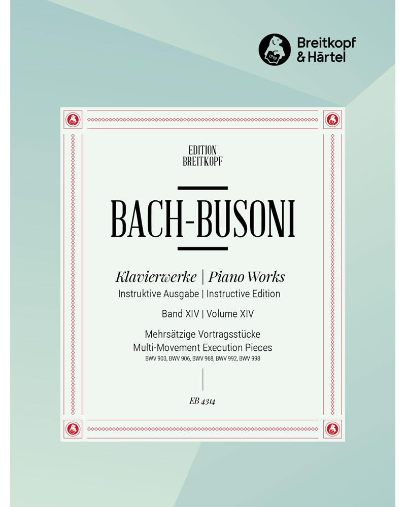 Piano Works, Vol. XIV — Johann Sebastian Bach