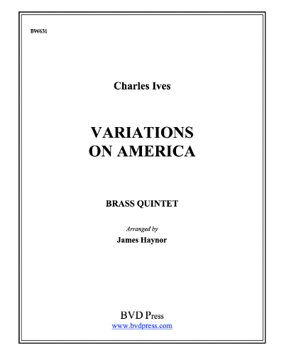 Variations on America — Charles Ives