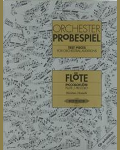 Test Pieces for Orchestral Auditions (Flute and Piccolo) — 合集