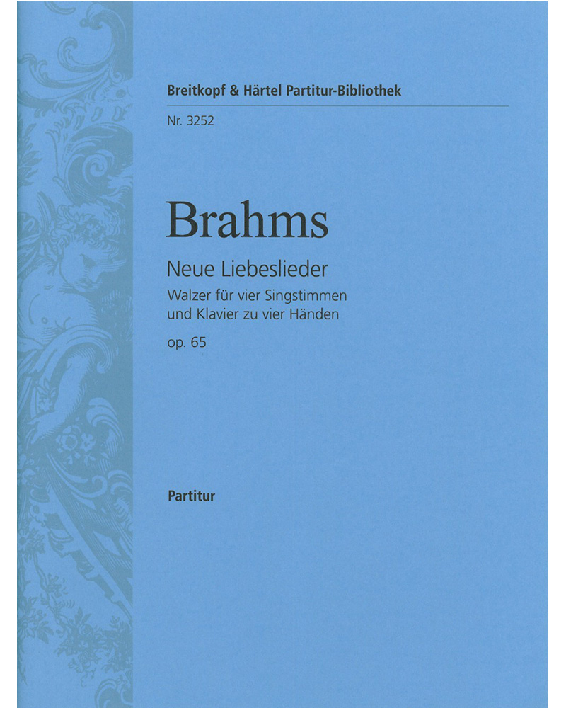 Neue Liebeslieder, op. 65 — Johannes Brahms