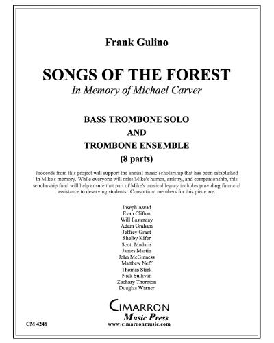 Songs of the Forest — Frank Gulino
