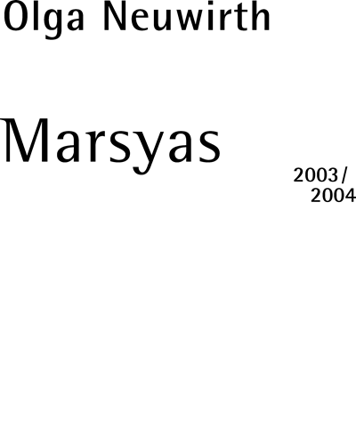 Marsyas — 奥尔加·诺伊维特
