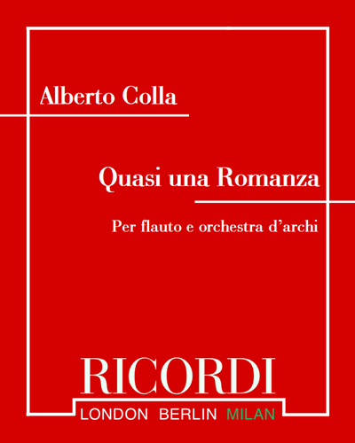 Quasi una Romanza — Alberto Colla