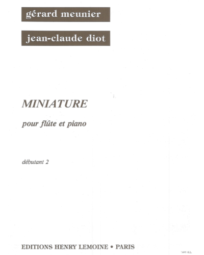 Miniature — Gérard Meunier
