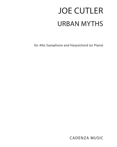 Urban Myths — Joe Cutler