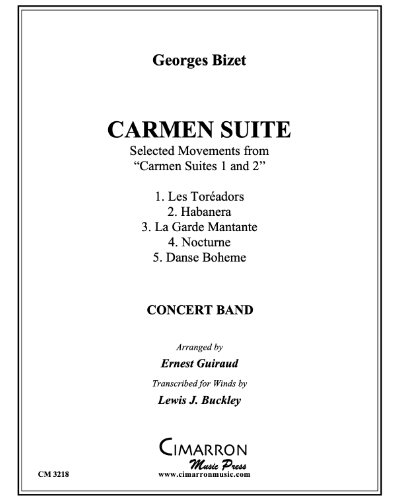Carmen Suite (Selections from 'Carmen Suites No. 1 and No. 2') — 比才