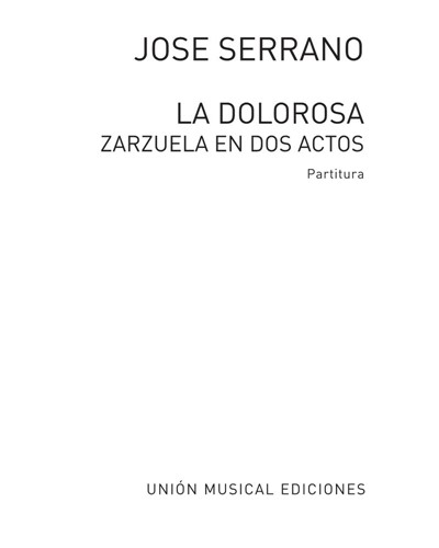 La dolorosa — José Serrano