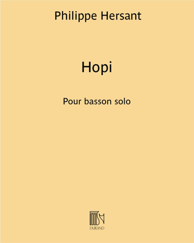 Hopi — Philippe Hersant