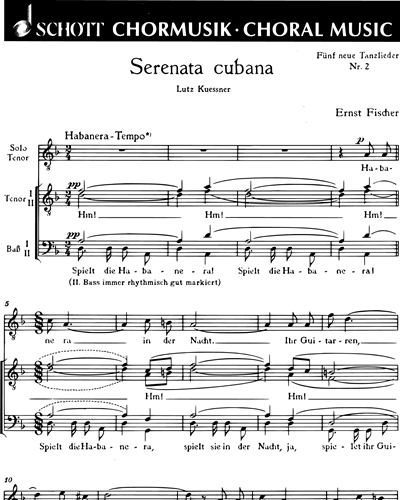 Fünf neue Tanzlieder — Ernst Fischer