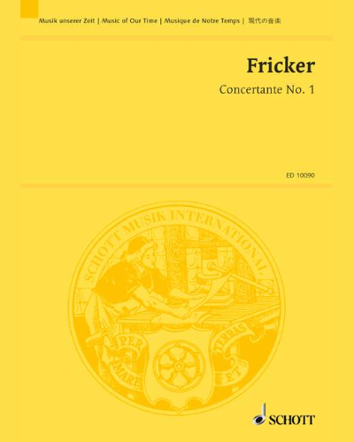 Concertante No. 1 — Peter Racine Fricker