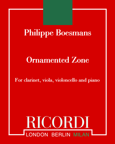 Ornamented  Zone — Philippe Boesmans