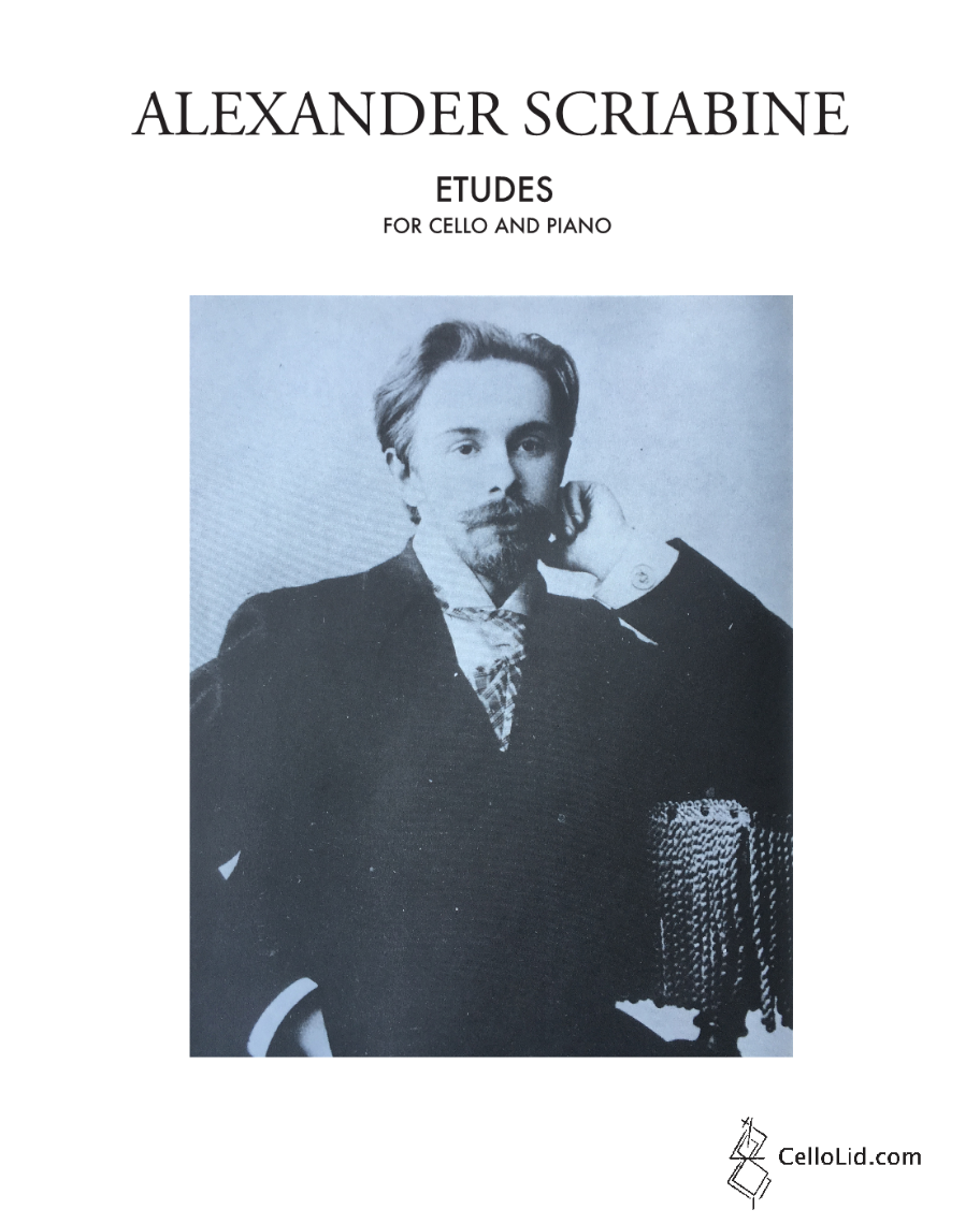 Twelve Etudes for Cello and Piano — 斯克里亚宾