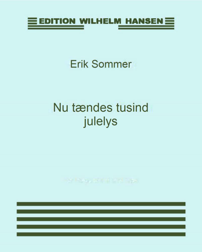 Nu tændes tusind julelys — Erik Sommer