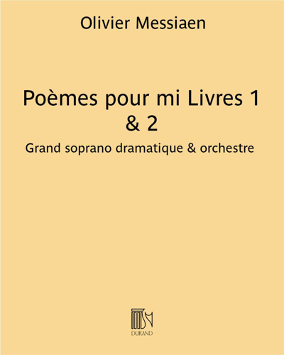 Poèmes pour mi (Livres 1 & 2) — 梅西安