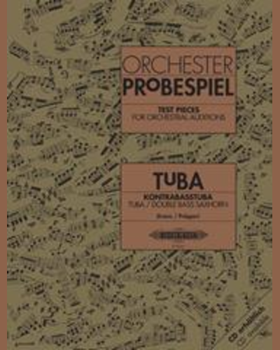Test Pieces for Orchestral Auditions: Tuba, Double Bass Saxhorn — 合集