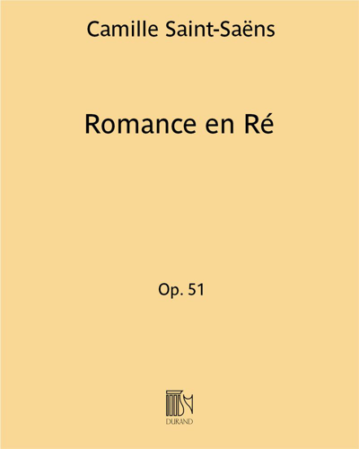 Romance in D major, op. 51 — 圣-桑