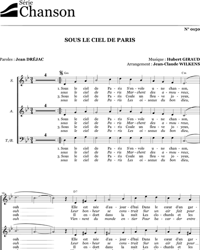 Sous le ciel de Paris — Hubert Giraud