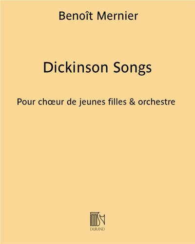 Dickinson Songs — Benoît Mernier