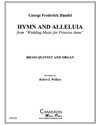 Hymn and Alleluia (from the 'Wedding Music for Princess Anne') — 亨德尔