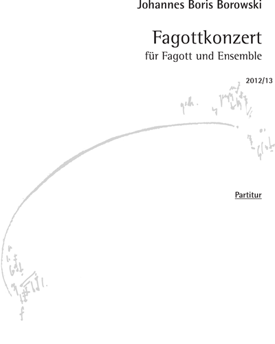 Concerto for Bassoon — Johannes Boris Borowski