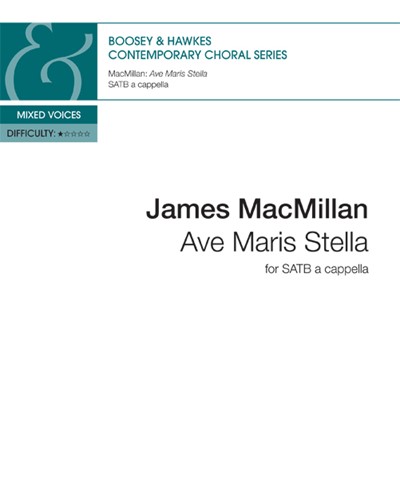 Ave Maris Stella — 詹姆斯·麦克米伦