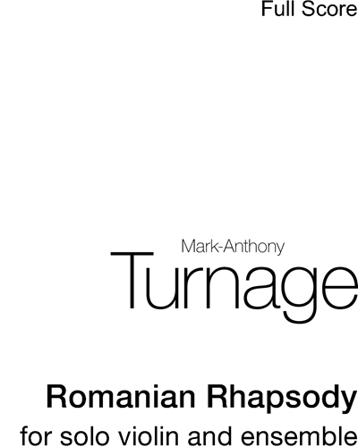Romanian Rhapsody — 特内奇