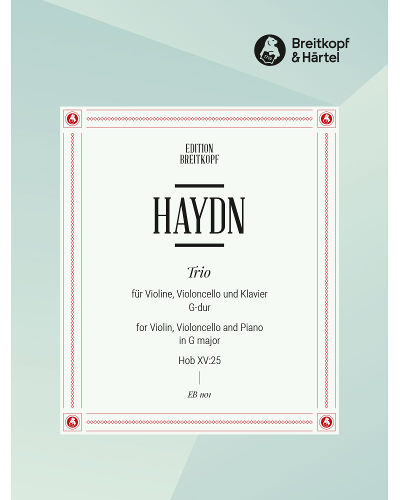 Piano Trio in G major, Hob XV:25 — 海顿