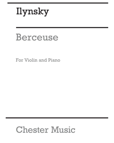 Berceuse — Alexander Ilyinsky