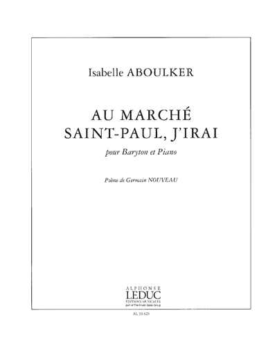 Au marché Saint-Paul, j'irai — Isabelle Aboulker