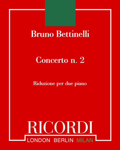 Concerto No. 2 — Bruno Bettinelli